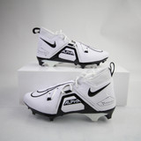 Nike Alpha Menace Football Cleat Men's White New without Box-CLEA-014685