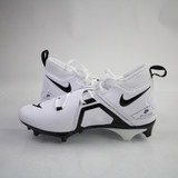 Nike Alpha Menace Football Cleat Men's White New without Box-CLEA-014685