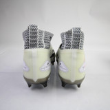 Nike Alpha Menace Football Cleat Men's White/Black Used-CLEA-014687