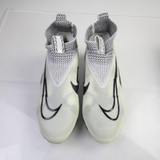Nike Alpha Menace Football Cleat Men's White Used Multiple Sizes CLEA-014687