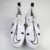 Nike Alpha Menace Football Cleat Men's White/Black Used-CLEA-014689