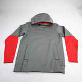 Nike Dri-Fit Sweatshirt Men's Gray/Red New with Tags-TOPS-158252