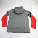 Nike Dri-Fit Sweatshirt Men's Gray/Red New with Tags-TOPS-158252