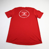 Louisville Cardinals adidas Short Sleeve Shirt Men's Red Used S-TOPS-158559