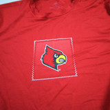 Louisville Cardinals adidas Short Sleeve Shirt Men's Red Used S-TOPS-158559
