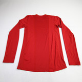 adidas Primegreen Long Sleeve Shirt Men's Red Used S TOPS-158557