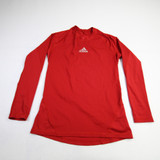 adidas Techfit Compression Top Men's Red Used-TOPS-158561