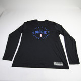 Orlando Magic Nike NBA Authentics Dri-Fit Long Sleeve Shirt Men's Black Used XLT-TOPS-158576