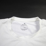 adidas Primegreen Long Sleeve Shirt Men's White Used M-TOPS-158313