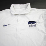 California Golden Bears Nike Dri-Fit Polo Men's White Used L TOPS-158229