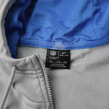 Los Angeles Chargers Nike NFL On Field Jacket Men's Gray/Blue Used 2XL-TOPS-158886