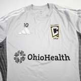 Columbus Crew adidas Practice Jersey - Soccer Men's Light Gray Used-JRSY-009420