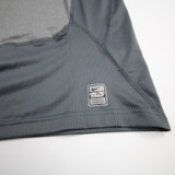 Nike Pro Combat Compression Top Men's Gray Used 2XL-TOPS-158687