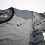 Nike Pro Combat Compression Top Men's Gray Used 2XL-TOPS-158687
