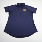 California Golden Bears Under Armour HeatGear Polo Women's Navy Used S TOPS-158765
