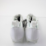 adidas adizero Football Cleat Men's White New without Box-CLEA-014723