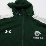 CSU Rams Under Armour Pullover Women's Dark Green/White Used M-TOPS-159010