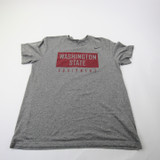 Washington State Cougars Nike Short Sleeve Shirt Women's Gray Used XL TOPS-158929