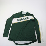 CSU Rams Under Armour Long Sleeve Shirt Men's Green Used Multiple Sizes TOPS-158991