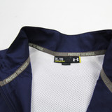Gallaudat Bison Under Armour Jacket Men's Navy Used Multiple Sizes TOPS-159376