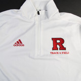 Rutgers Scarlet Knights adidas Climalite Pullover Men's White New with Tags S TOPS-159398
