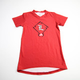 Louisville Cardinals adidas Long Sleeve Shirt Youth Red Used L-TOPS-158915