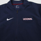 UConn Huskies Nike OnField Pullover Men's Navy Used XS TOPS-159424