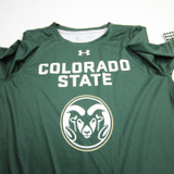 CSU Rams Under Armour Long Sleeve Shirt Men's Dark Green Used Multiple Sizes TOPS-158862