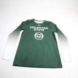 CSU Rams Under Armour Long Sleeve Shirt Men's Dark Green Used Multiple Sizes TOPS-158862