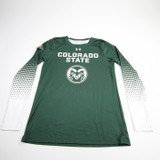 CSU Rams Under Armour Long Sleeve Shirt Men's Dark Green Used Multiple Sizes TOPS-158882