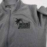 Miami Hurricanes adidas Jacket Women's Gray New without Tags Multiple Sizes TOPS-159433