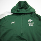 CSU Rams Under Armour Pullover Women's Dark Green Used-TOPS-158852