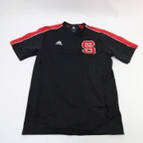 NC State Wolfpack adidas Pullover Men's Black Used S TOPS-159466