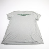 CSU Rams Under Armour Short Sleeve Shirt Women's Gray Used-TOPS-158844