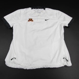 Minnesota Golden Gophers Nike Pullover Women's White Used M TOPS-159619