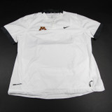 Minnesota Golden Gophers Nike Pullover Women's White Used L TOPS-159629