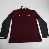 Minnesota Golden Gophers Nike Dri-Fit Pullover Men's Maroon New with Tags S TOPS-159637