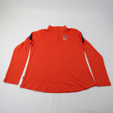 Auburn Tigers Under Armour Pullover Women's Orange Used L TOPS-159751