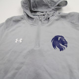 East Texas Lions Under Armour Pullover Women's Gray Used L TOPS-159783