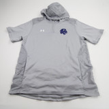East Texas Lions Under Armour Pullover Women's Gray Used L TOPS-159783
