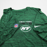 New York Jets Nike NFL On Field Nike Tee Long Sleeve Shirt Men's New Green/Heather 3XL-TOPS-159843