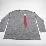 Tampa Bay Buccaneers Nike NFL On Field Long Sleeve Shirt Men's Used Gray/Heather-TOPS-159855