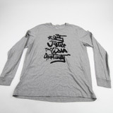 Los Angeles Chargers Nike Nike Tee Long Sleeve Shirt Men's Gray Used XL TOPS-159882