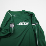 New York Jets Nike NFL On Field Long Sleeve Shirt Men's Green New-TOPS-159885