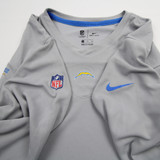 Los Angeles Chargers Nike NFL On Field Long Sleeve Shirt Men's Gray Used XXL TOPS-159927