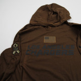 Los Angeles Chargers Nike NFL On Field Long Sleeve Shirt Men's Brown New M-TOPS-159931