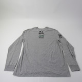 New York Jets Nike Long Sleeve Shirt Men's Gray Used XL TOPS-159942