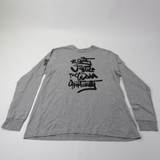 New York Jets Nike Long Sleeve Shirt Men's Gray Used XL TOPS-159942