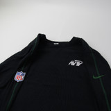 New York Jets Nike NFL On Field Long Sleeve Shirt Men's Black Used 3XL TOPS-159946