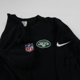 New York Jets Nike NFL On Field Long Sleeve Shirt Men's Black Used 3XL TOPS-159979